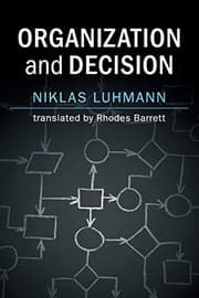 Tapa de Organization and Decision