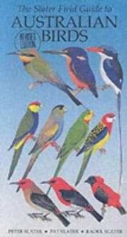 Tapa de Slater Field Guide to Australian Birds