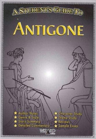 Tapa de Wizard Study Guide Antigone
