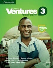 Tapa de Ventures Level 3 Teacher's Edition