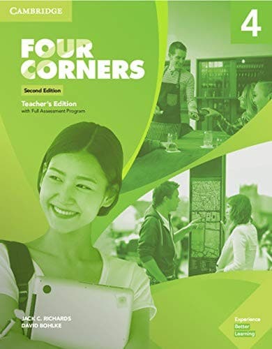 Tapa de Four Corners Level 4 Teacher's Edition with Complete Assessment Program