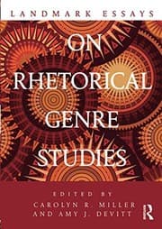 Tapa de Landmark Essays on Rhetorical Genre Studies