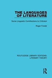 Tapa de The Languages of Literature