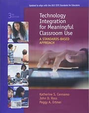 Tapa de Technology integration for meaningful classroom use