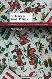 Tapa de A Theory of World Politics