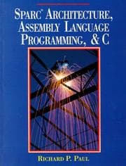 Tapa de SPARC Architecture, Assembly Language Programming, and C