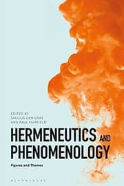 Tapa de Hermeneutics and Phenomenology