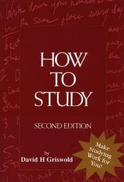 Tapa de How to study