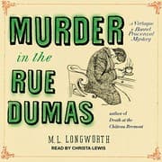Tapa de Murder in the Rue Dumas