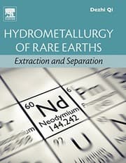 Tapa de Hydrometallurgy of Rare Earths