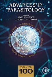 Tapa de Advances in Parasitology, Volume 100