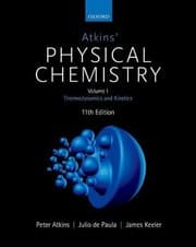 Tapa de Atkins' Physical Chemistry 11e : Volume 1