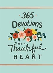 Tapa de 365 Devotions for a Thankful Heart