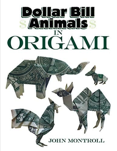 Tapa de Dollar Bill Animals in Origami
