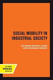 Tapa de Social Mobility in Industrial Society