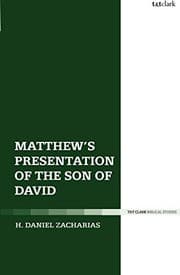 Tapa de MATTHEW'S PRESENTATION OF THE SON OF DAVID