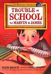Tapa de Trouble at school for Marvin & James