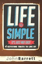 Tapa de Life Is Simple It's Just Not Easy