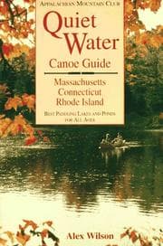 Tapa de Quiet Water Canoe Guide: Massachusetts/Connecticut/Rhode Island