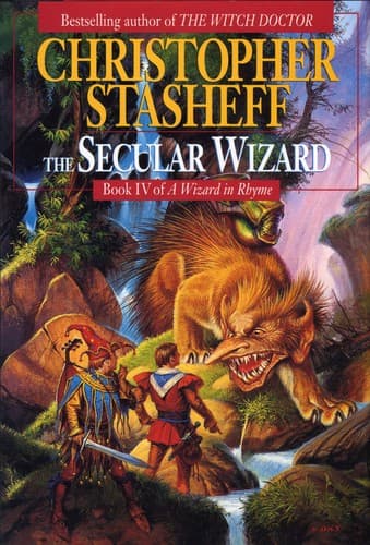 Tapa de The secular wizard