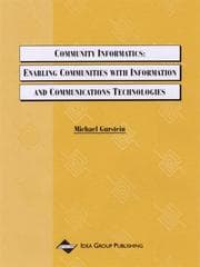 Tapa de Community Informatics