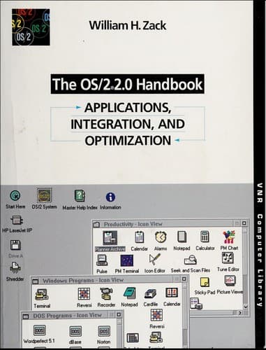 Tapa de The OS/2 2.0 Handbook