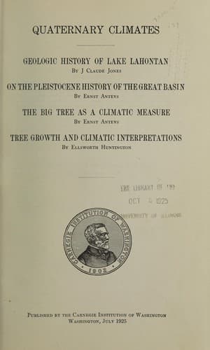 Tapa de Quaternary climates