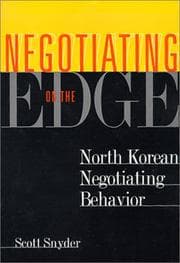 Tapa de Negotiating on the Edge