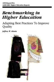 Tapa de Benchmarking in higher education