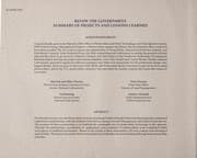 Tapa de Renew the government