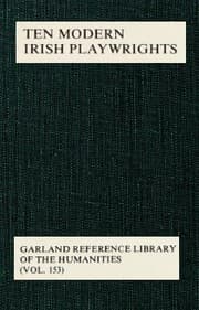 Tapa de Ten modern Irish playwrights