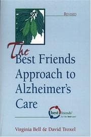 Tapa de The best friends approach to Alzheimer's care