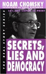 Tapa de Secrets, lies and democracy