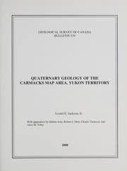 Tapa de Quaternary geology of the Carmacks map area, Yukon Territory