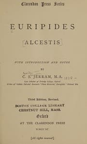 Tapa de Alcestis