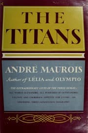 Tapa de Les Titans ou les trois Dumas