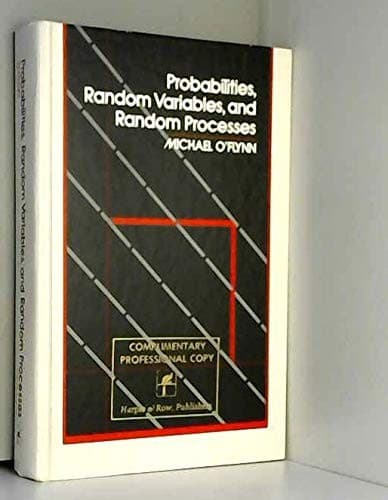 Tapa de Probabilities, random variables, and random processes