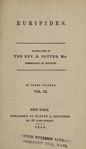 Tapa de Euripides