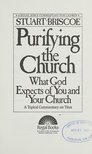 Tapa de Purifying the church