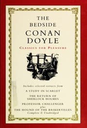 Tapa de The Bedside Conan Doyle (Adventure of the Gloria Scott / Adventure of the Musgrave Ritual/Adventure of the Priory School / Adventure of the Speckled Band / Hound of the Baskervilles / Man with the Twisted Lip / Parasite / Scandal in Bohemia / Silver Blaze / Study in Scarlet / Through the Veil / When the World Screamed)