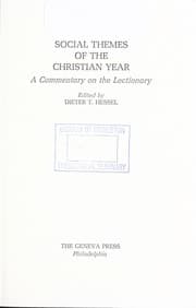 Tapa de Social themes of the Christian year