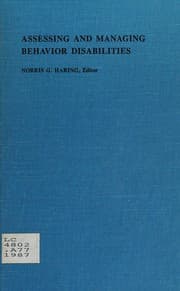 Tapa de Assessing and managing behavior disabilities