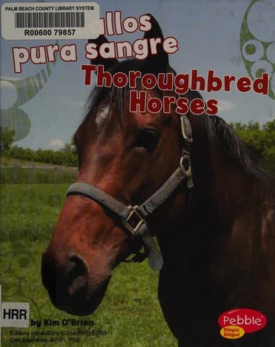 Tapa de Caballos pura sangre =
