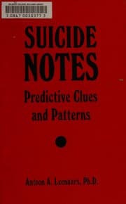 Tapa de Suicide notes