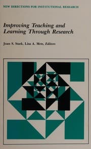 Tapa de Improving Teaching and Learning Through Research (New Directions for Institutional Research, No 57)