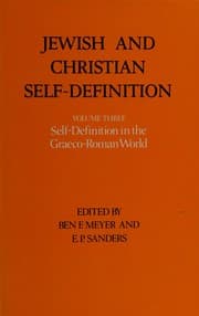 Tapa de Jewish and Christian Self-Definition (Jewish & Christian Self-Definition)