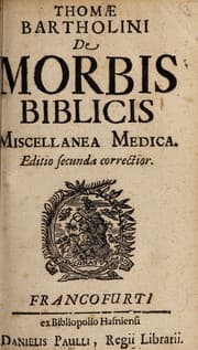 Tapa de De morbis biblicis miscellanea medica