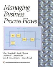 Tapa de Managing business process flows