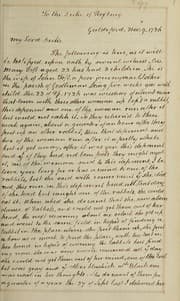 Tapa de [Letter from John Howard to the Duke of Roxburghe]