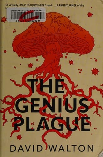 Tapa de The genius plague